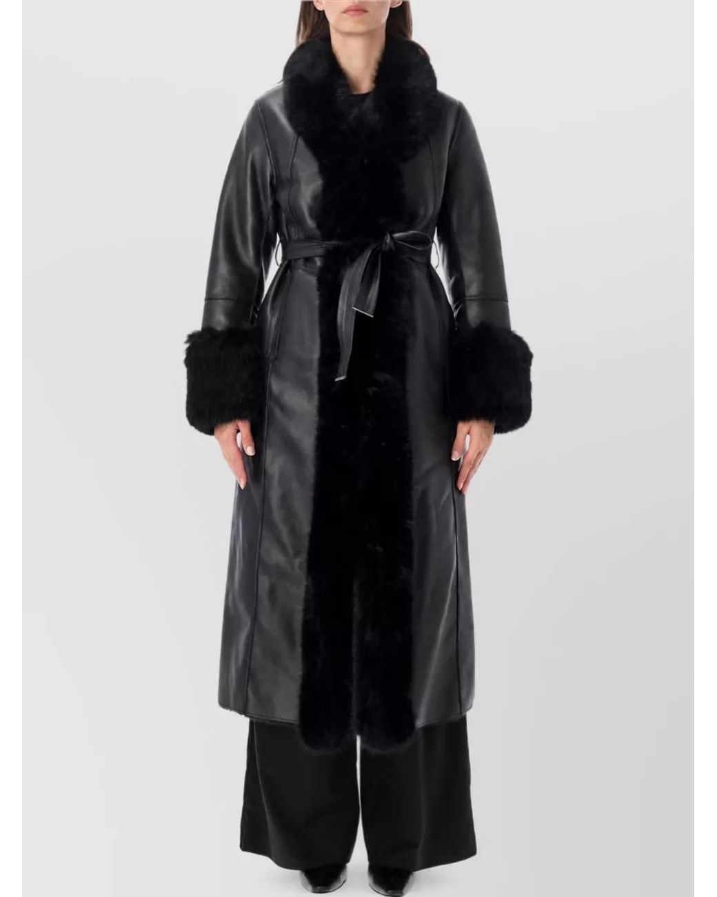 Urbancode Black Reversible Long Coat
