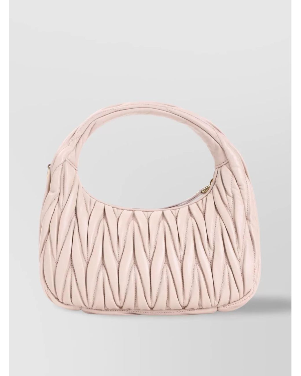 Miu Miu Pink Wandler Small Leather Shoulder Bag