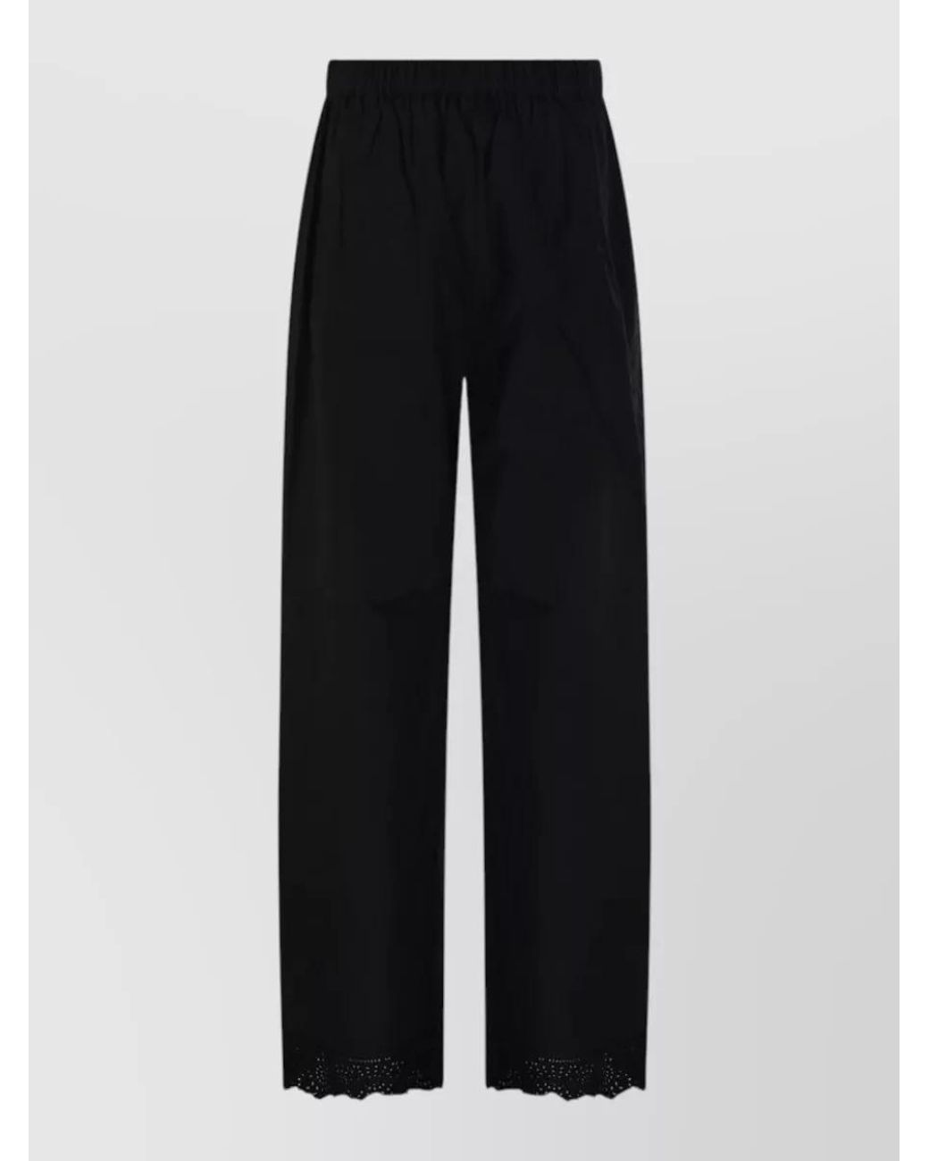 By Malene Birger Black Organic Cotton Trousers