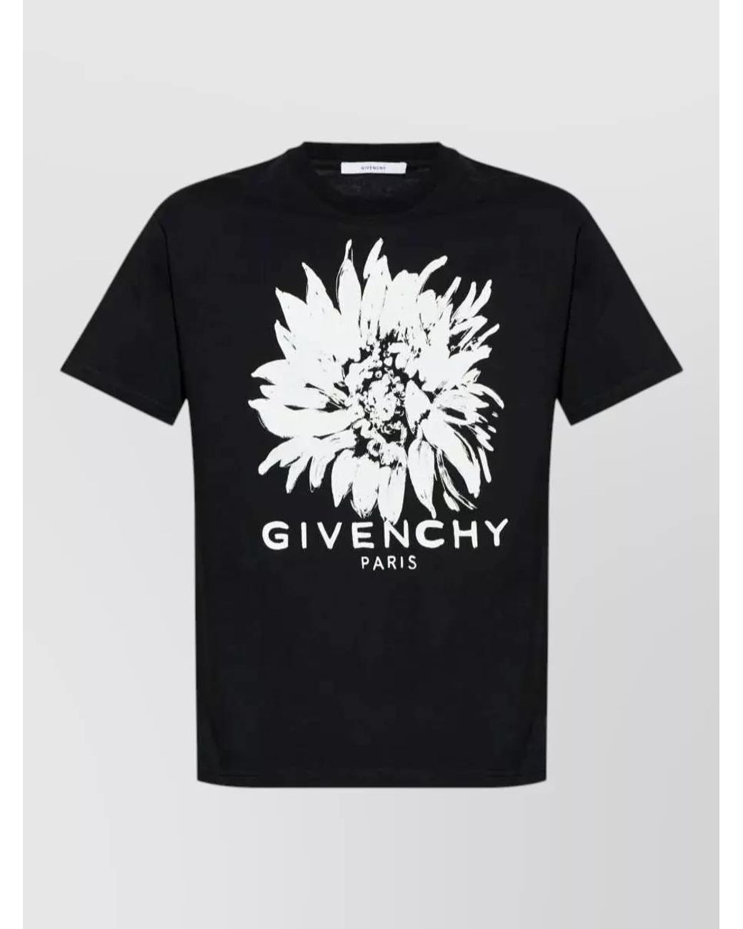 Givenchy Black T-Shirt With Print for men