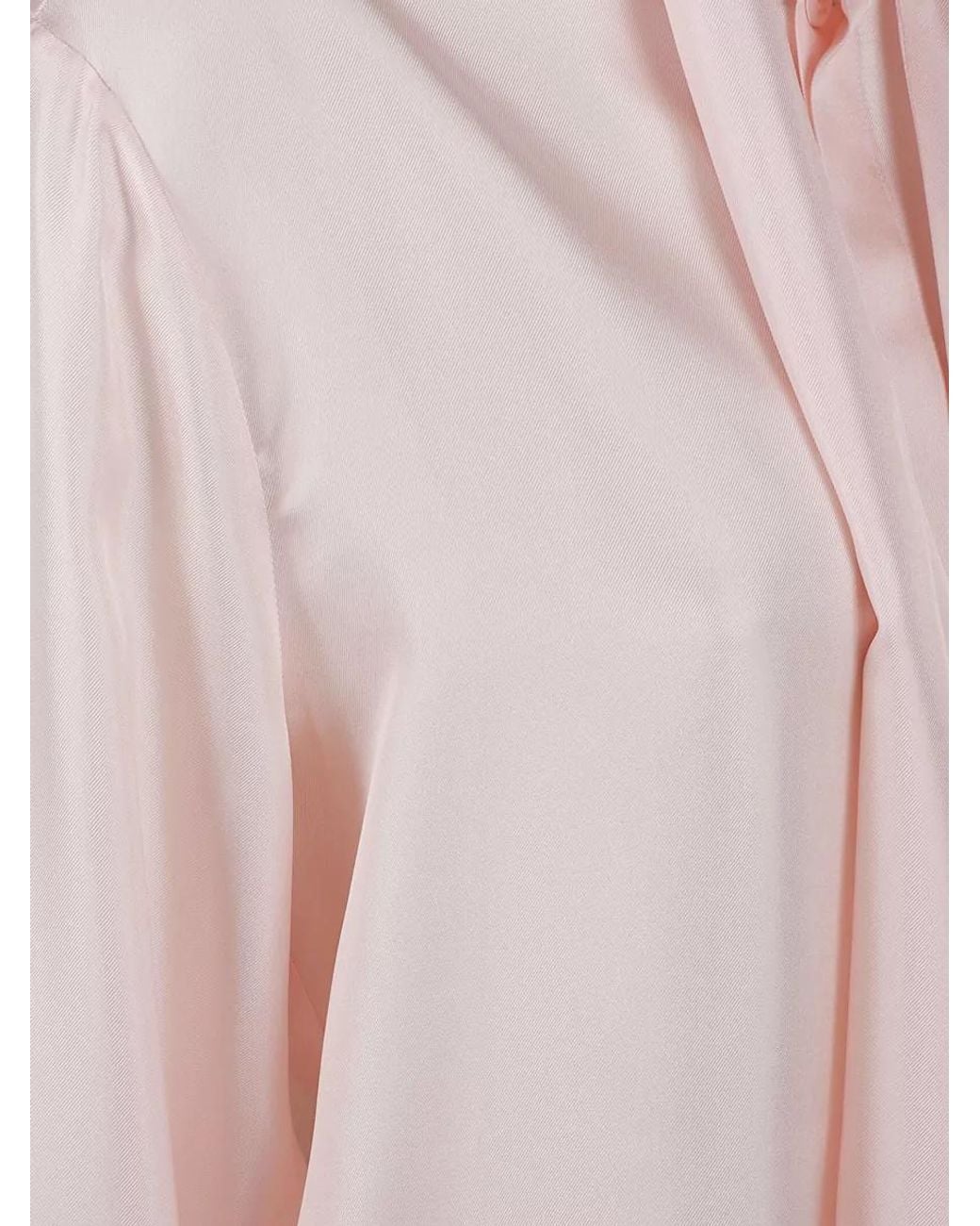 Sa Su Phi Pink Blouse With Scarf
