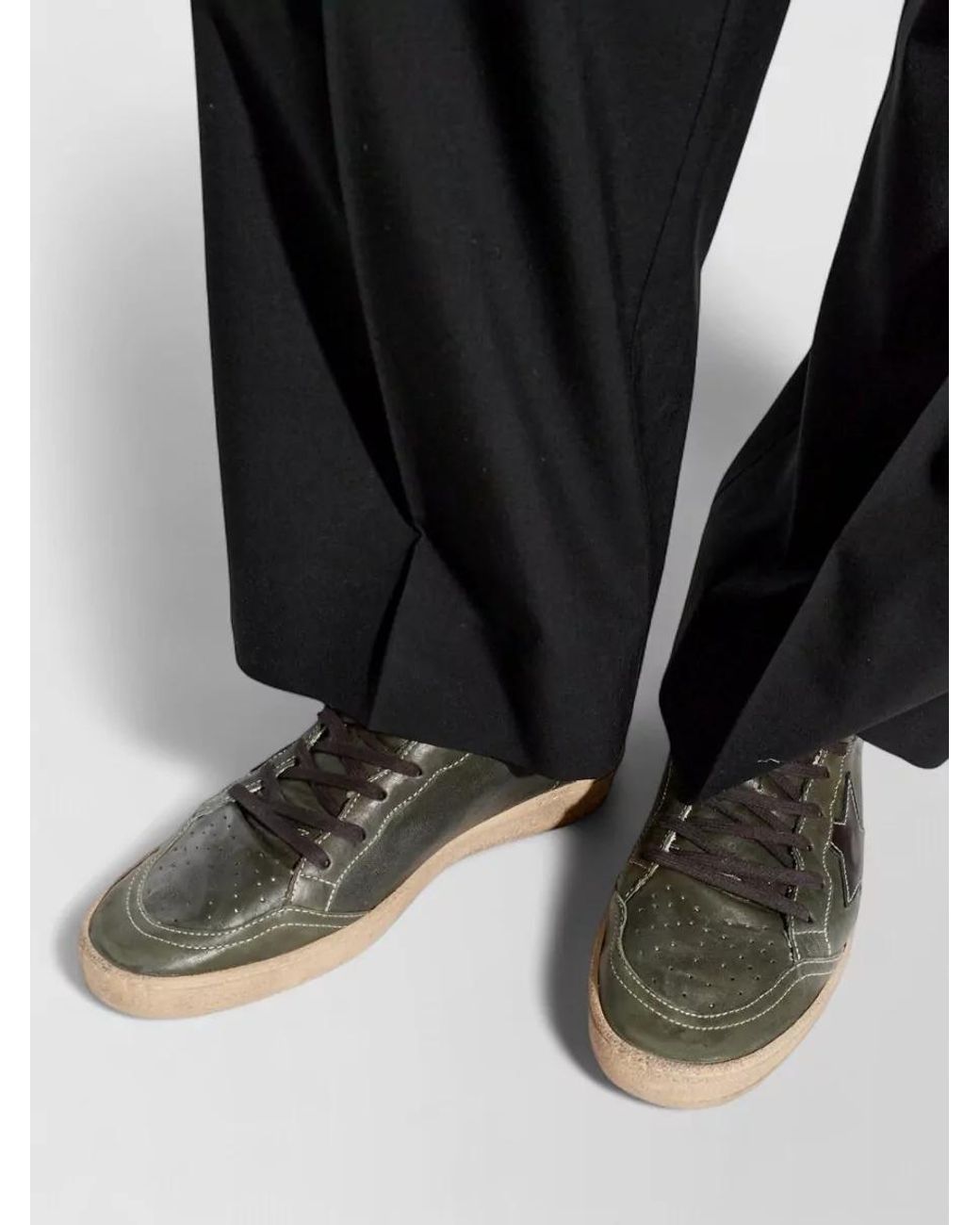 Golden Goose Deluxe Brand Multicolor Leather Low-Top Sneakers for men