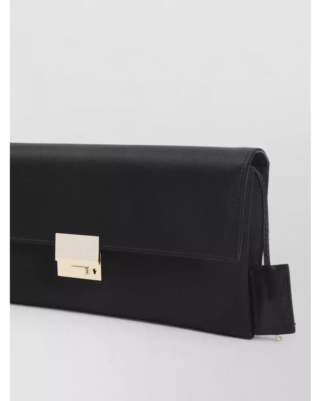 Tom Ford Black Satin Clutch Bag