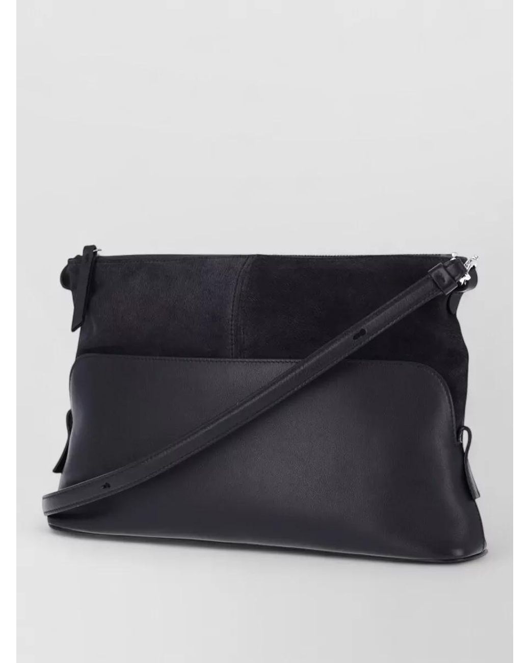 Maison Margiela Black 5Ac Leather Cross-Body Bag