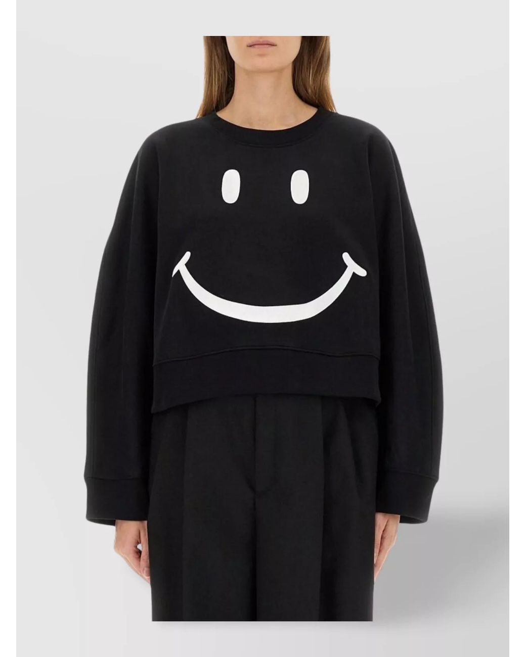 Moschino Blue Smiley Sweater