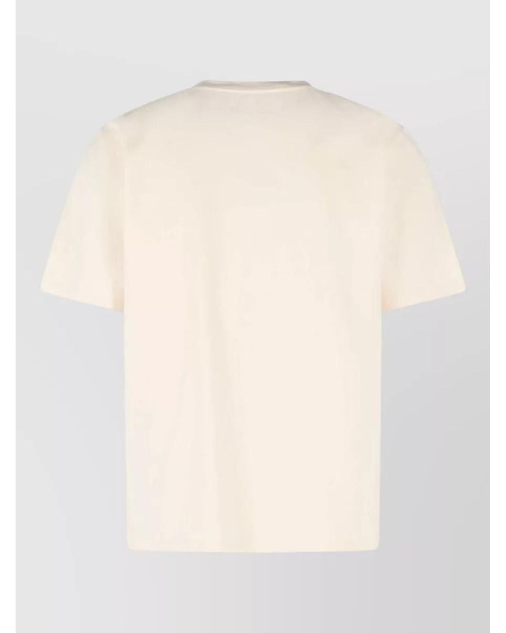 MM6 by Maison Margiela Black Cotton T-Shirt for men