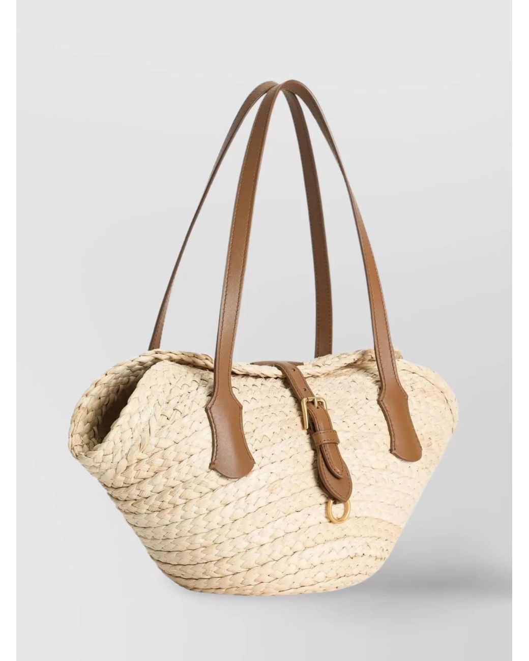 Dolce & Gabbana Natural Capri Straw Tote Bag