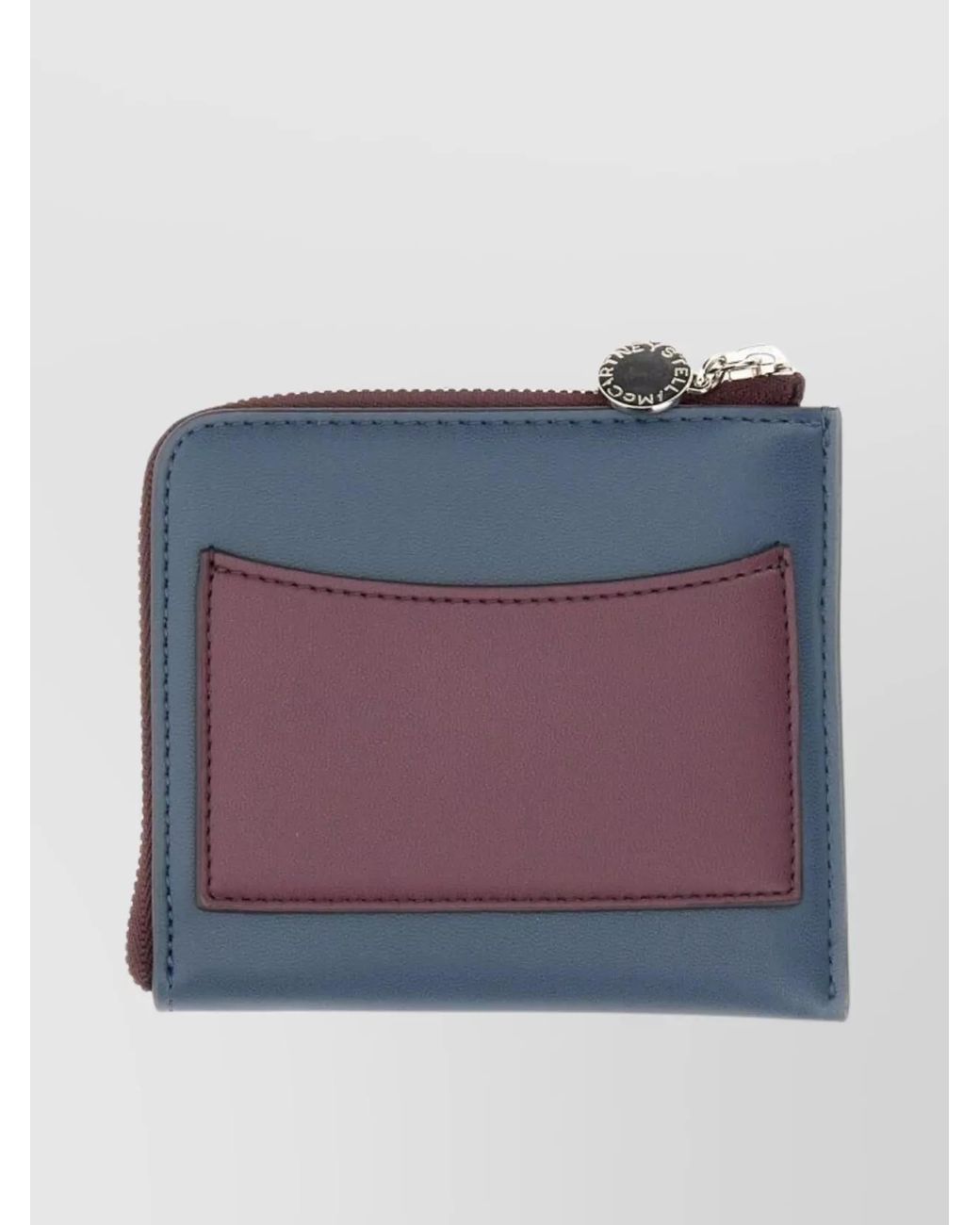 Stella McCartney Blue Zipped Wallet