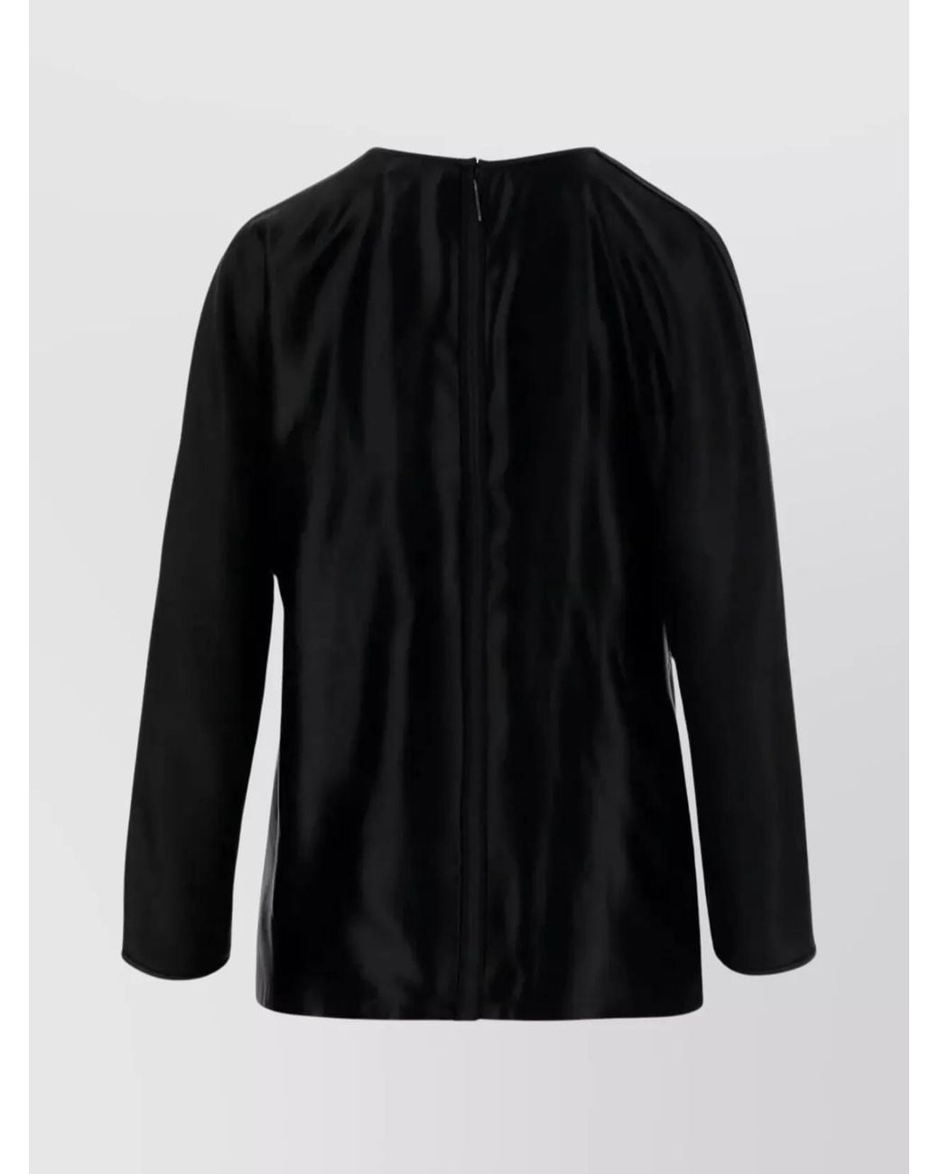 Giorgio Armani Black Silk Shirt