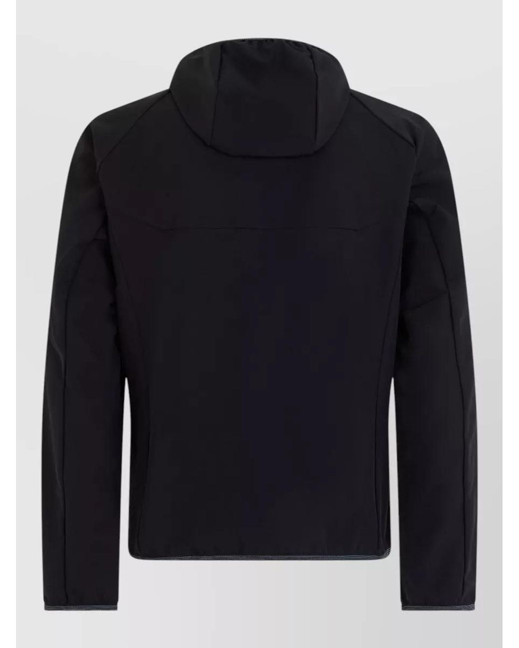 Boss Blue Hooded Waterproof Jacket for men