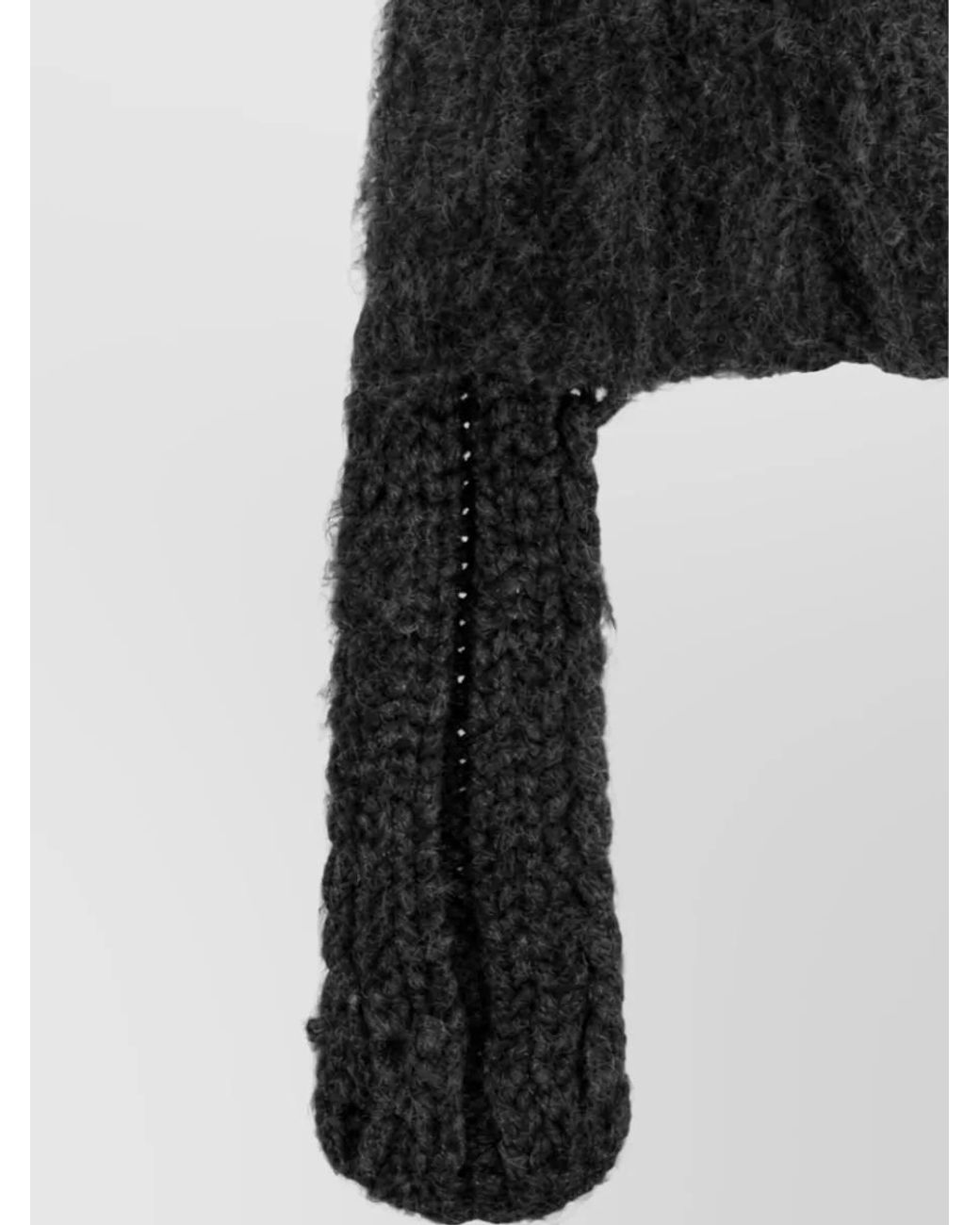 Maison Margiela Black Beanie for men