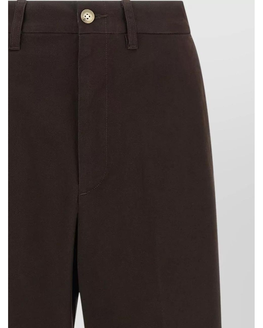Polo Ralph Lauren Black Cropped Flared Pleated Chinos