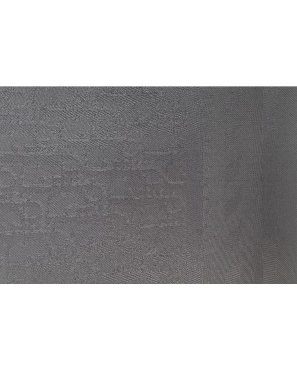 Dior Gray Silk Wool Scarf