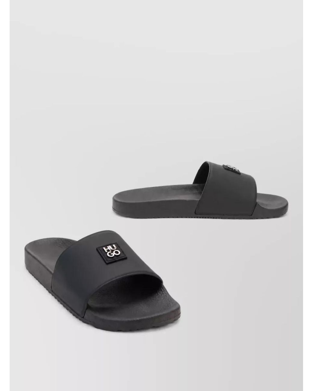 Boss Multicolor Rubber Slide Sandals for men