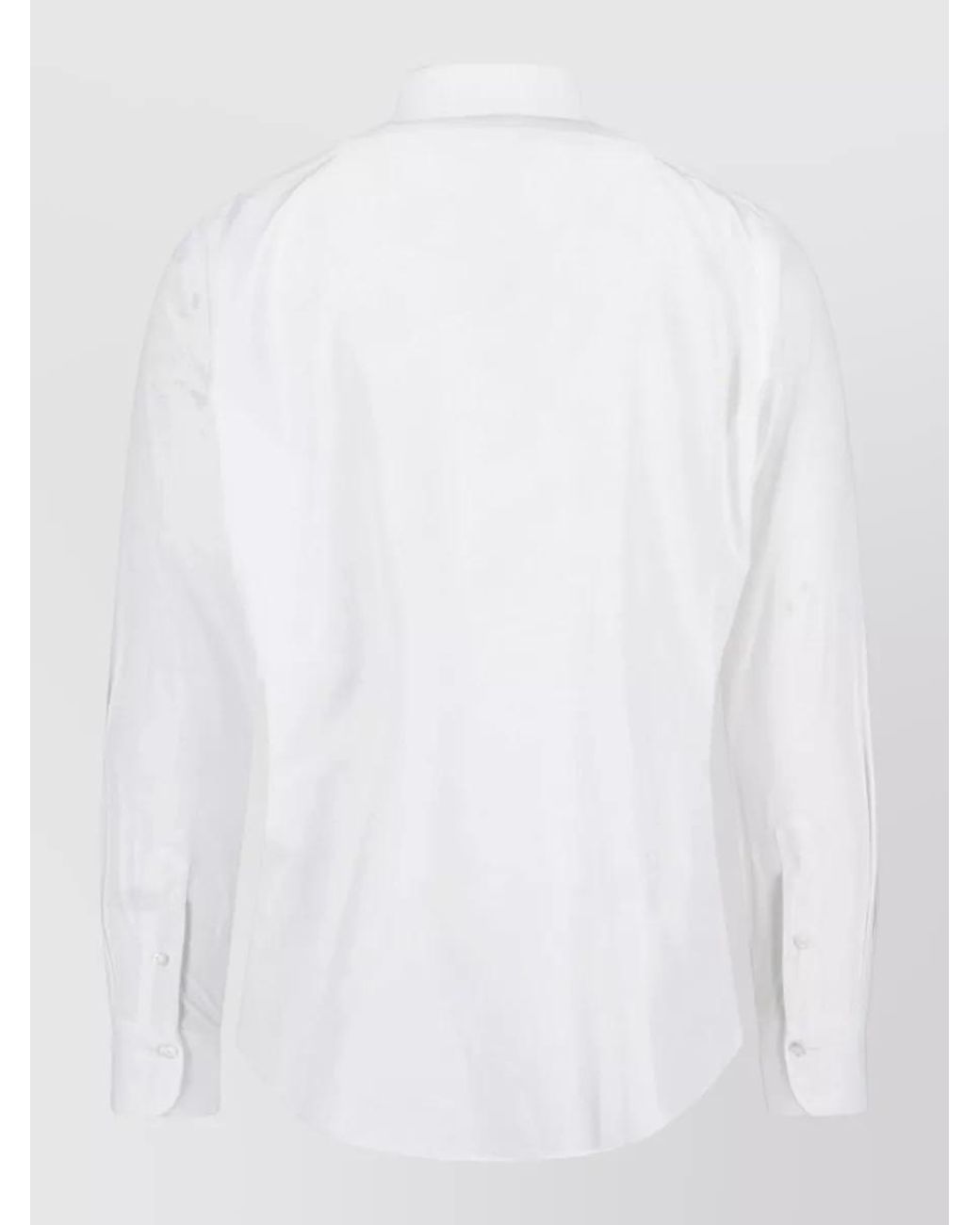 Finamore 1925 White Cotton Shirt for men