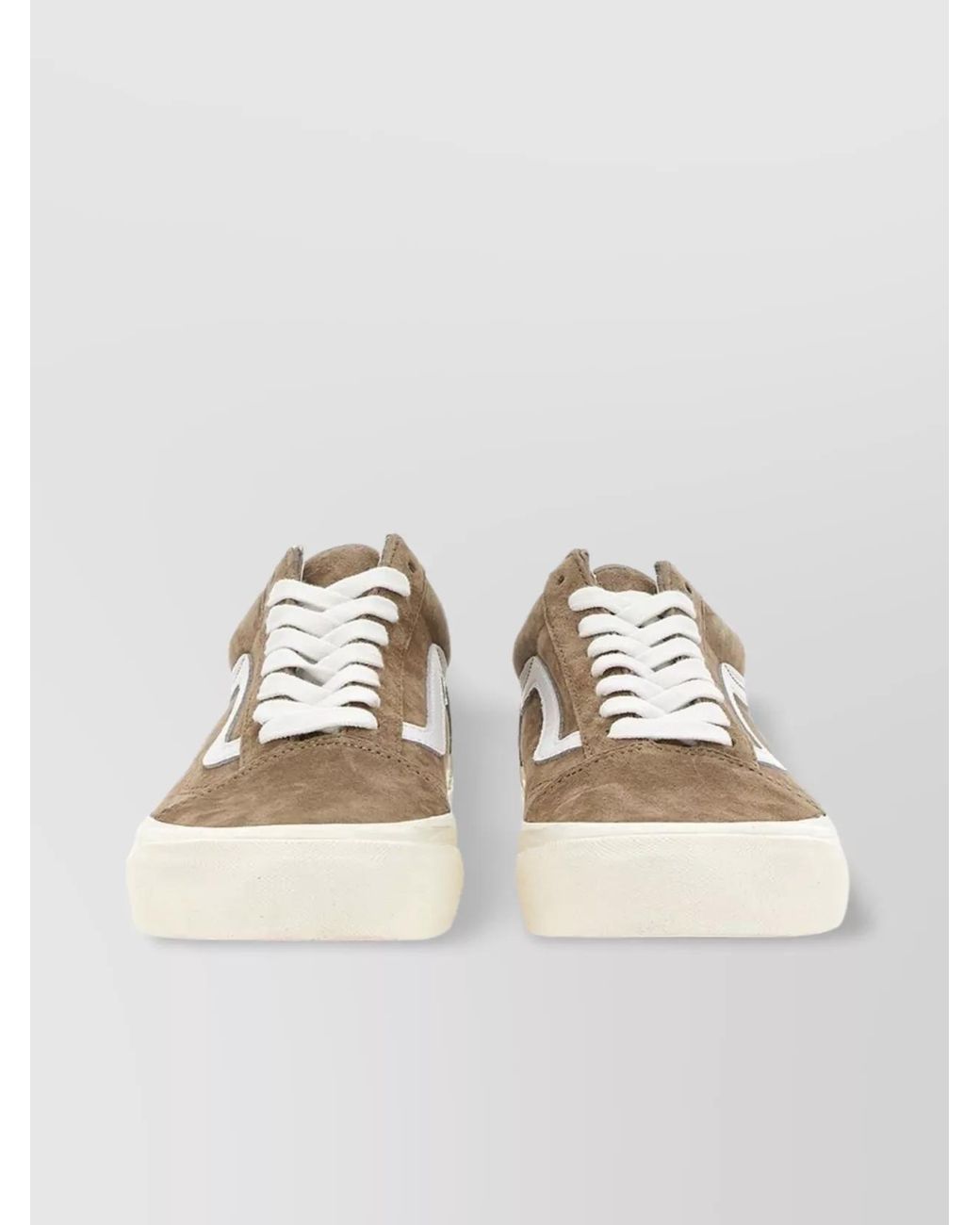 Vans Natural Leather Low-Top Sneakers