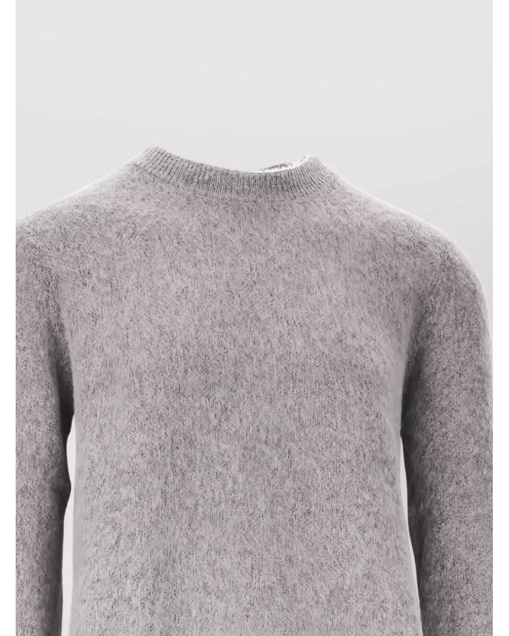 Emporio Armani Gray Crewneck Jumper for men