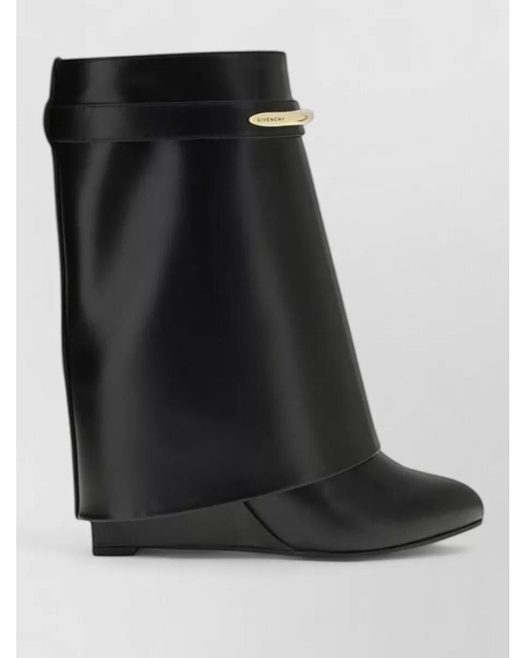 Givenchy Black Calf Leather Ankle Boots