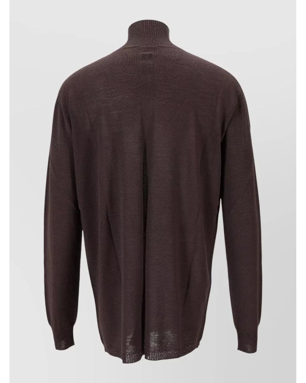 Rick Owens Multicolor Wool Oversized Turtleneck Jumper for men
