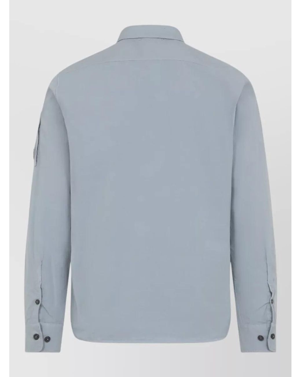 C P Company Blue C.P.Company Pocket Button Shirt for men