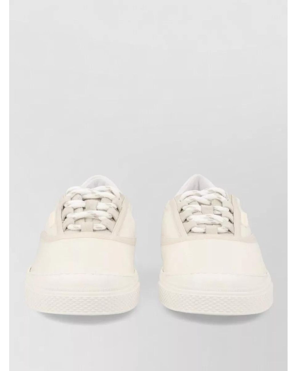 Moncler Natural Vera Leisure Lace-Up Sneakers