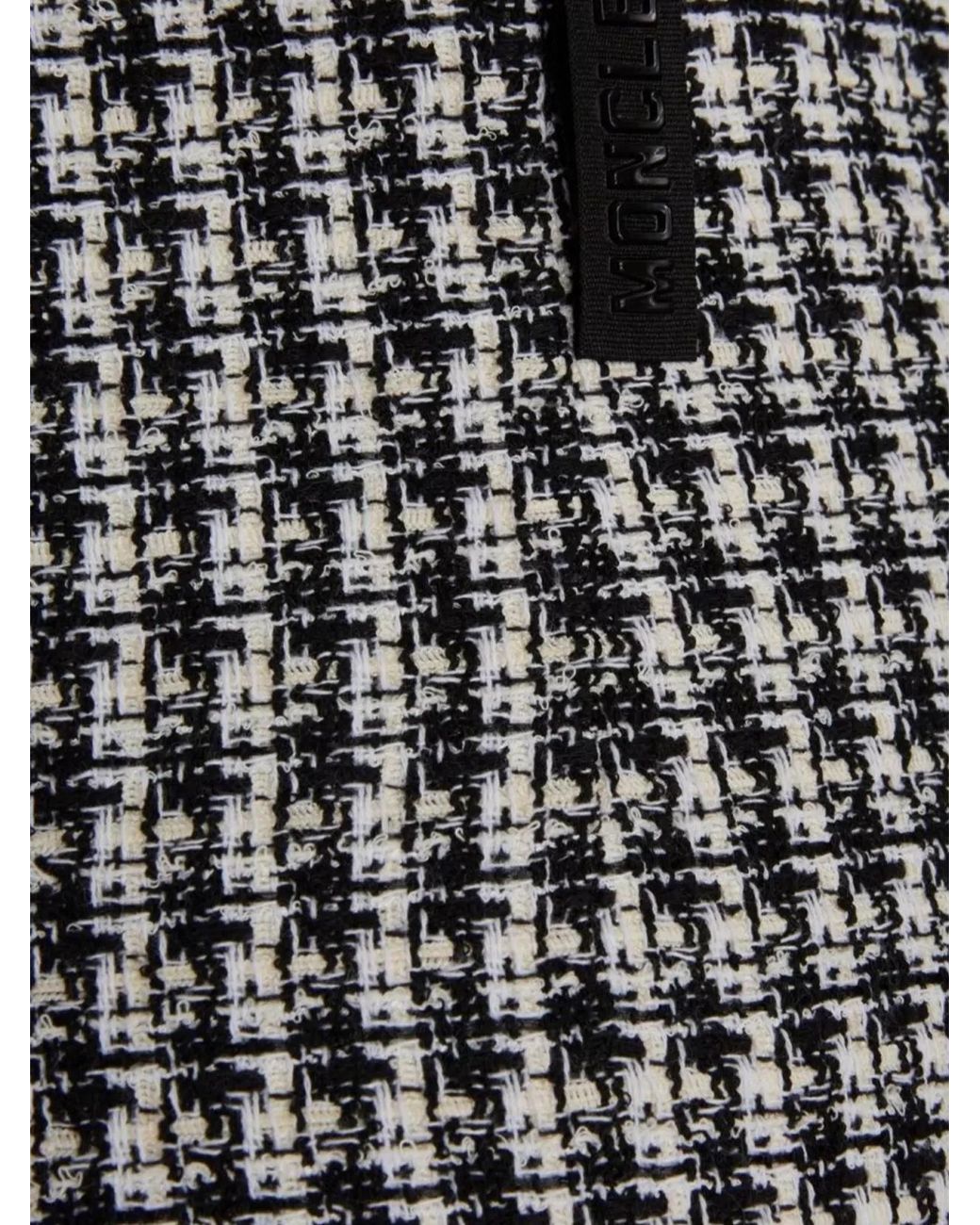 Moncler Gray Tweed Flared Tailored Shorts