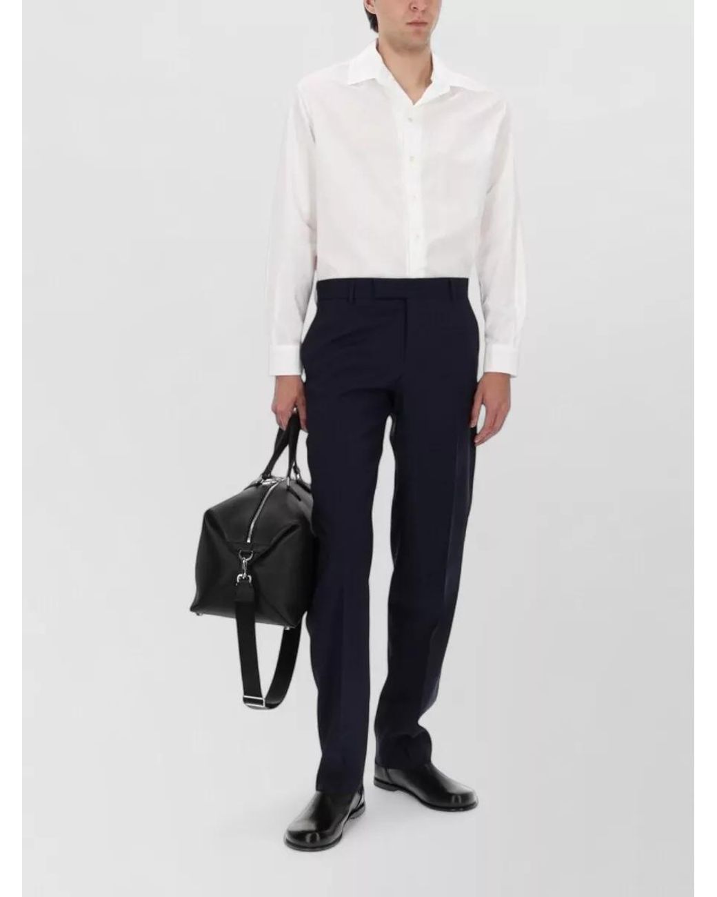 Fendi White Cotton Shirt for men