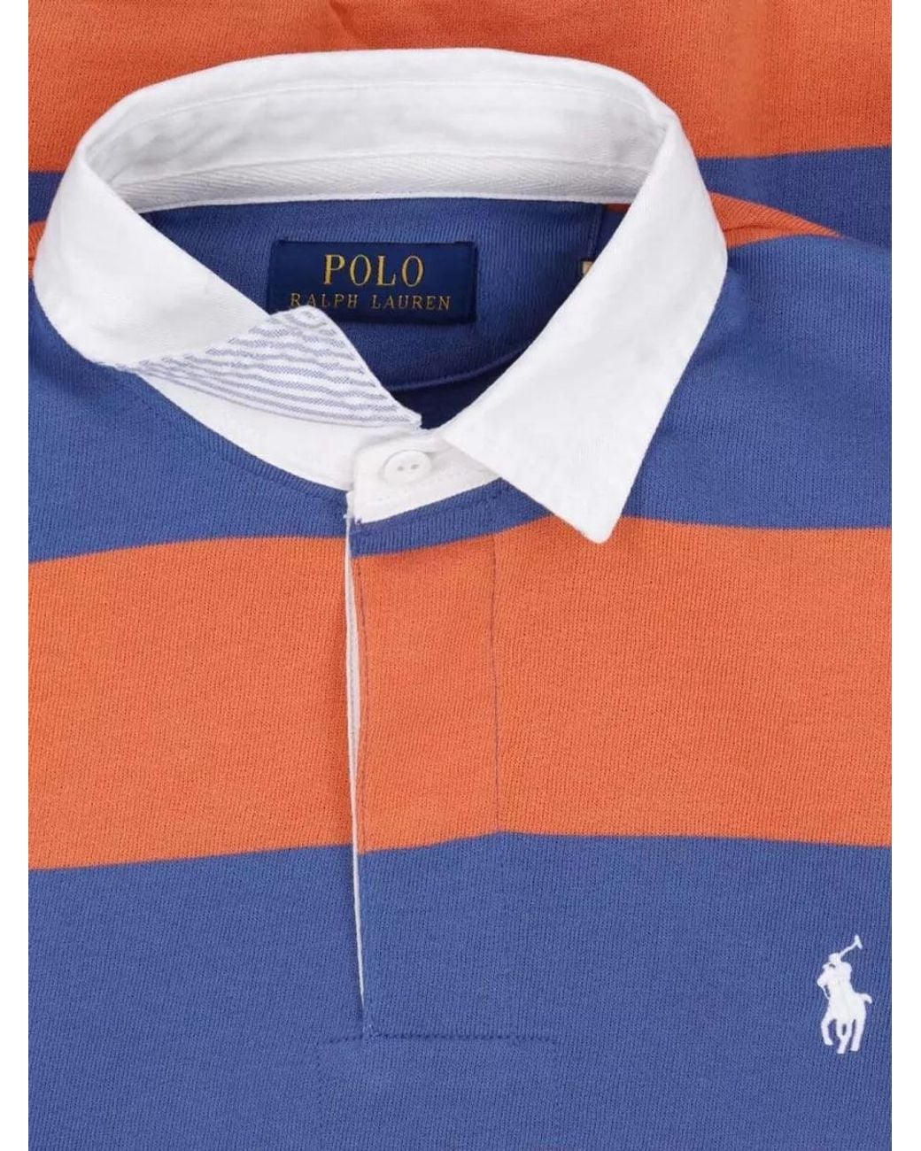 Polo Ralph Lauren Orange Piqué Polo Shirt for men