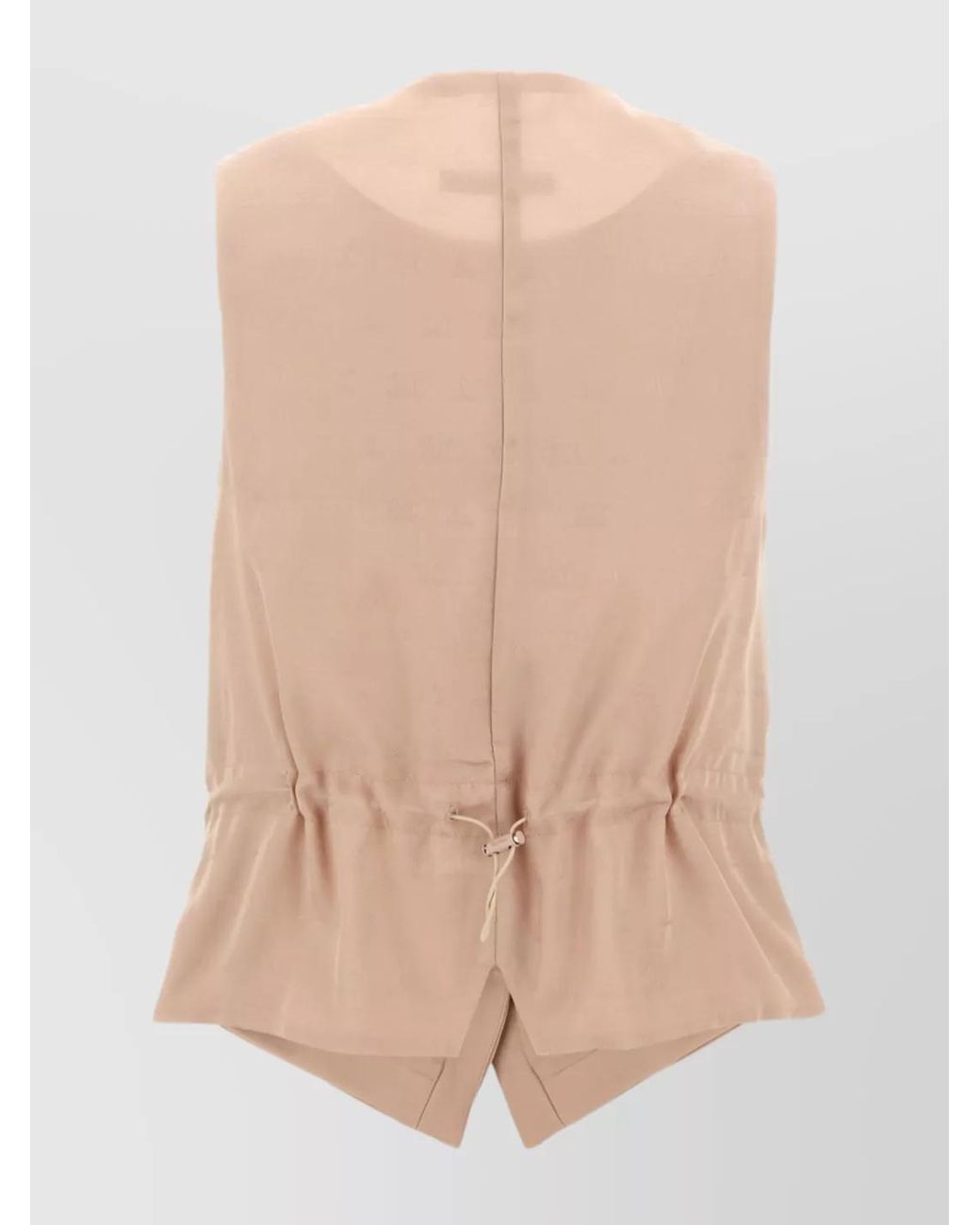 Max Mara Natural Tailored Vest