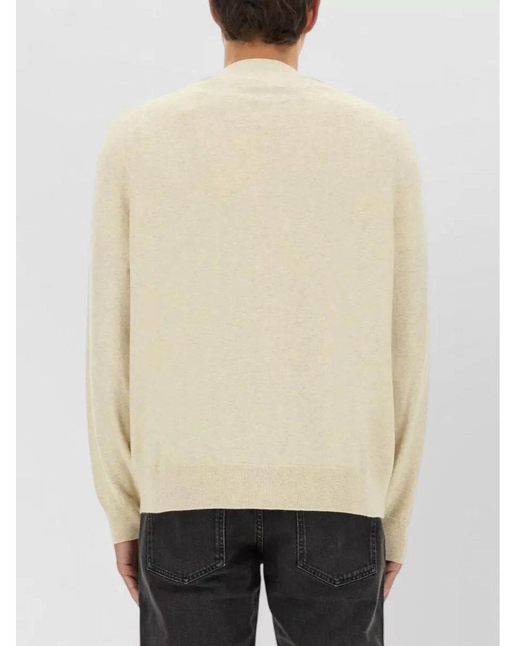 Isabel Marant Natural Logo Cardigan for men