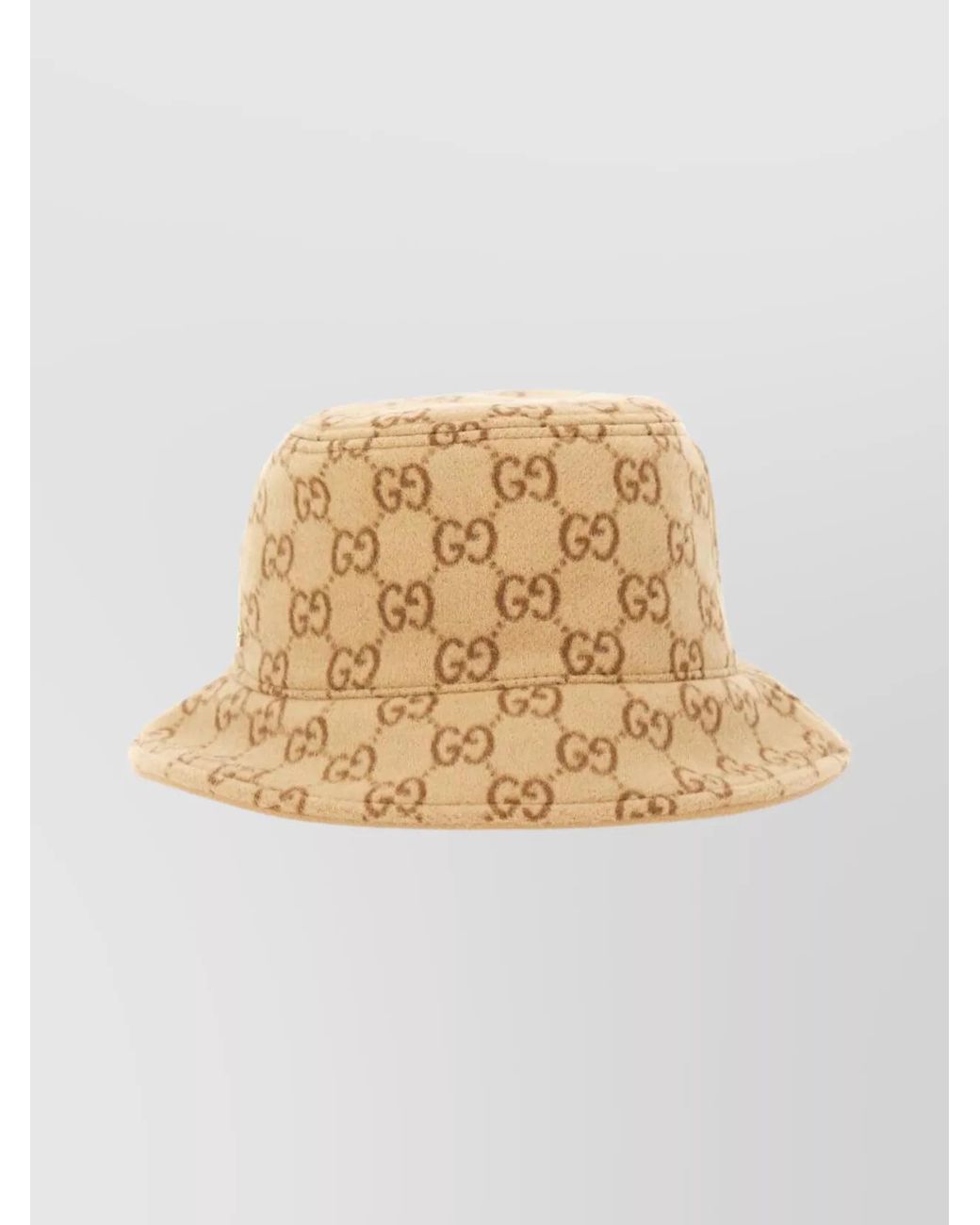 Gucci Natural Wool Bucket Hat