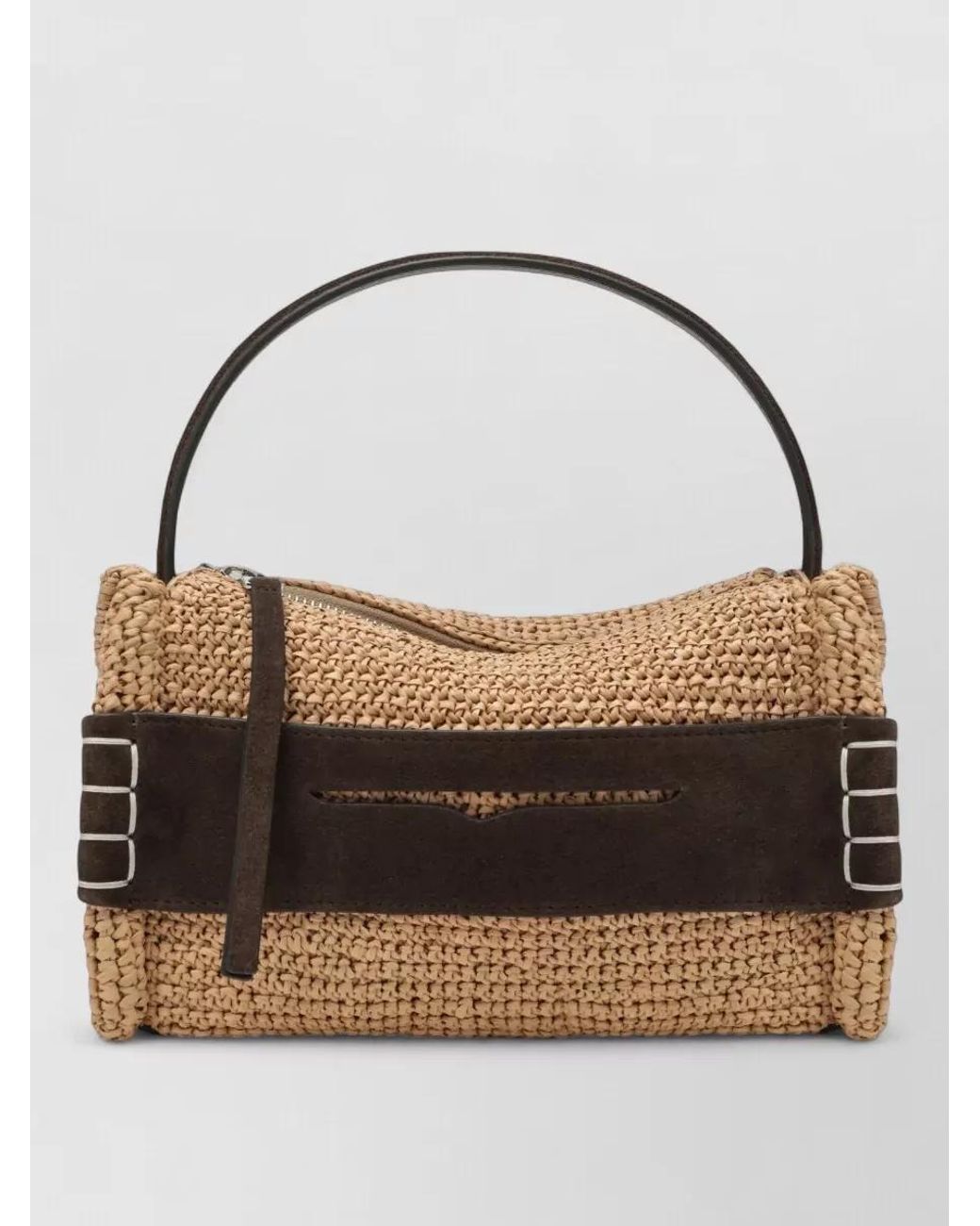 J.W. Anderson Multicolor Woven Texture Tote Bag Contrast Panels