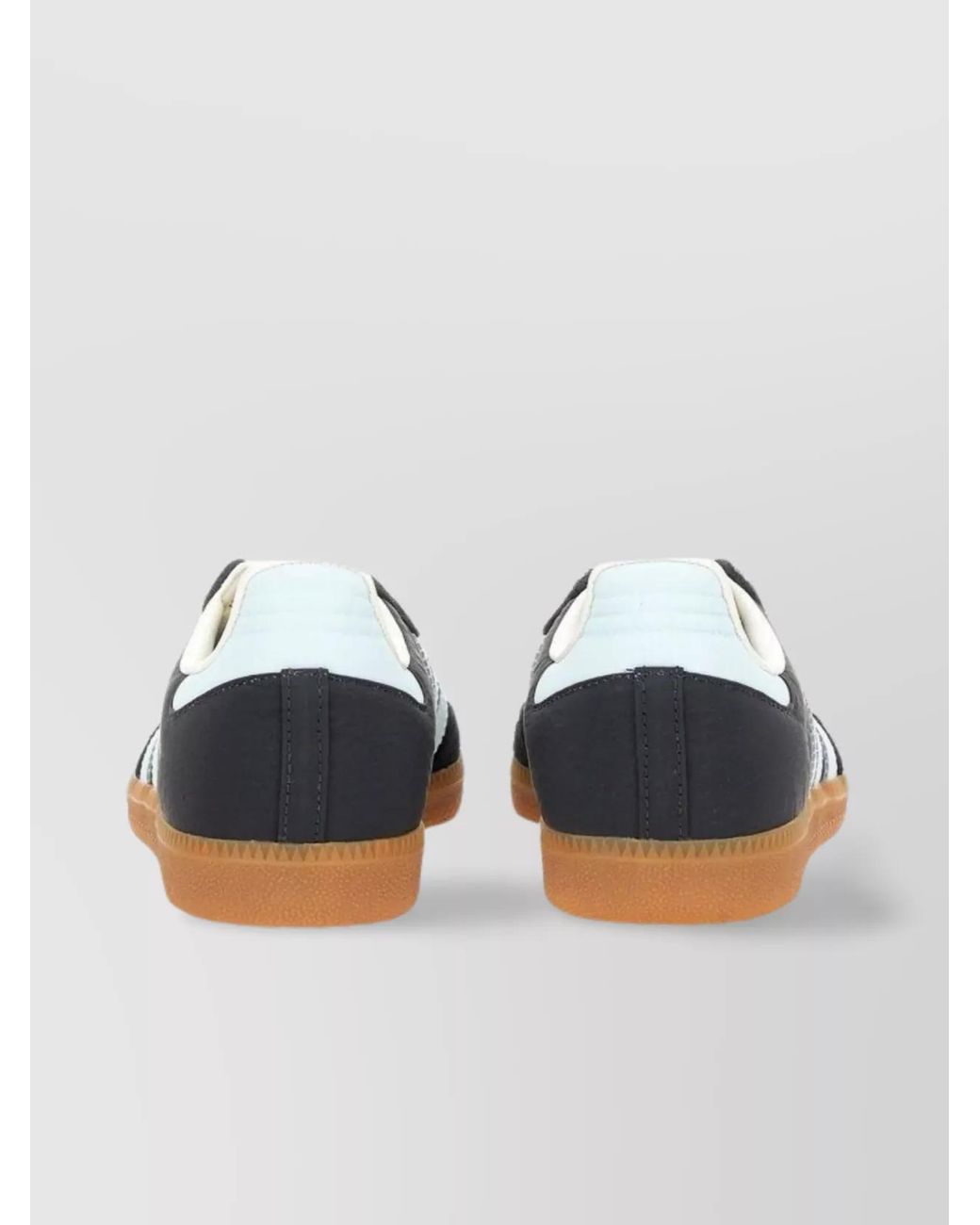 Adidas Originals Black Leather Low-Top Sneakers