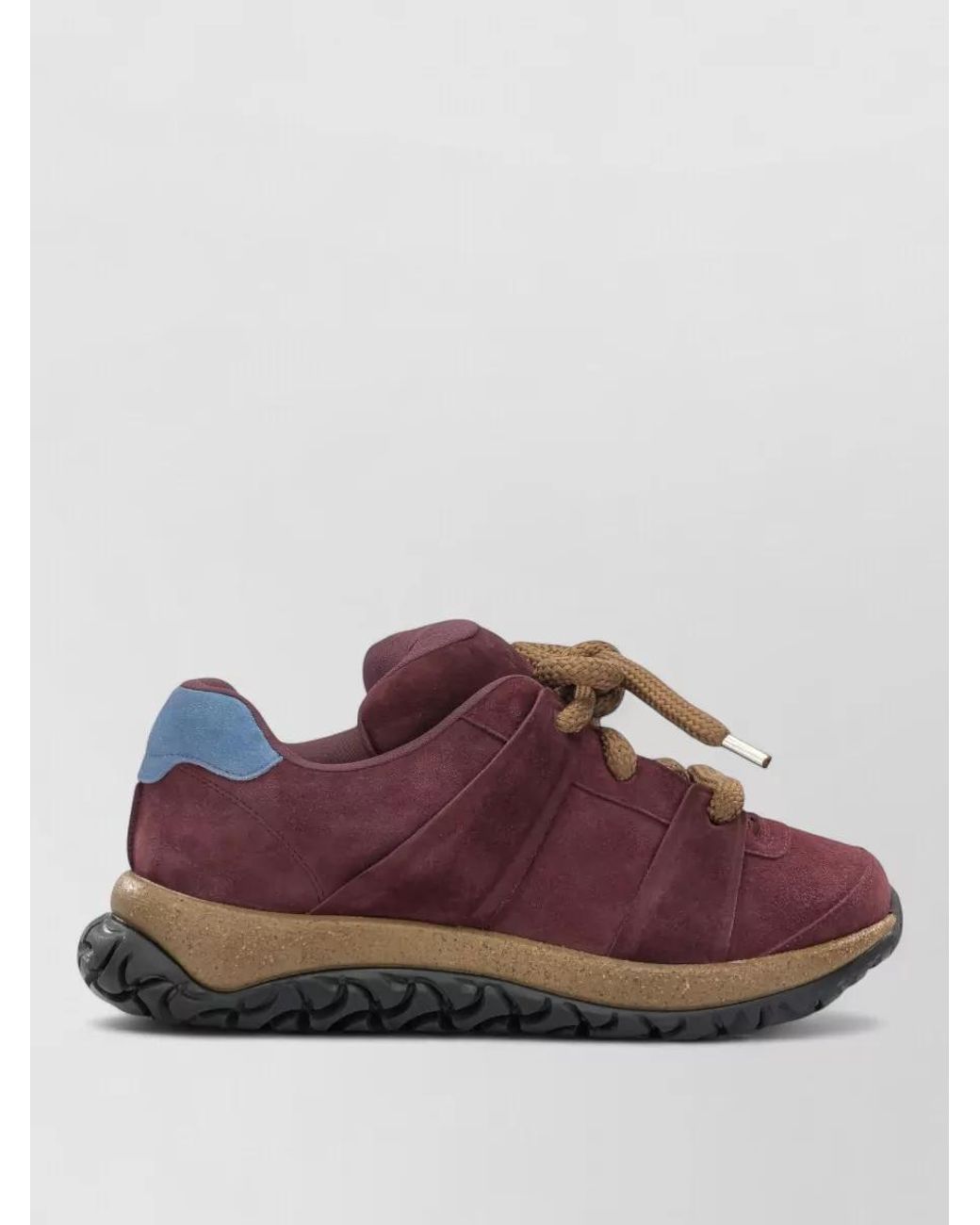 Birkenstock Brown Suede Leather Low-Top Sneakers for men