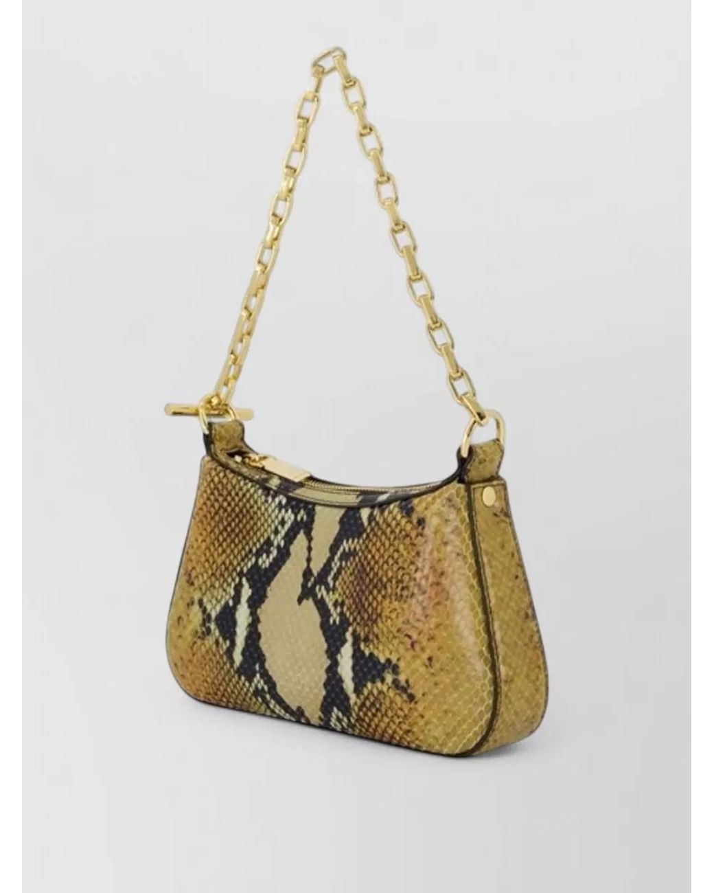 McQueen Metallic Mini Leather Shoulder Bag