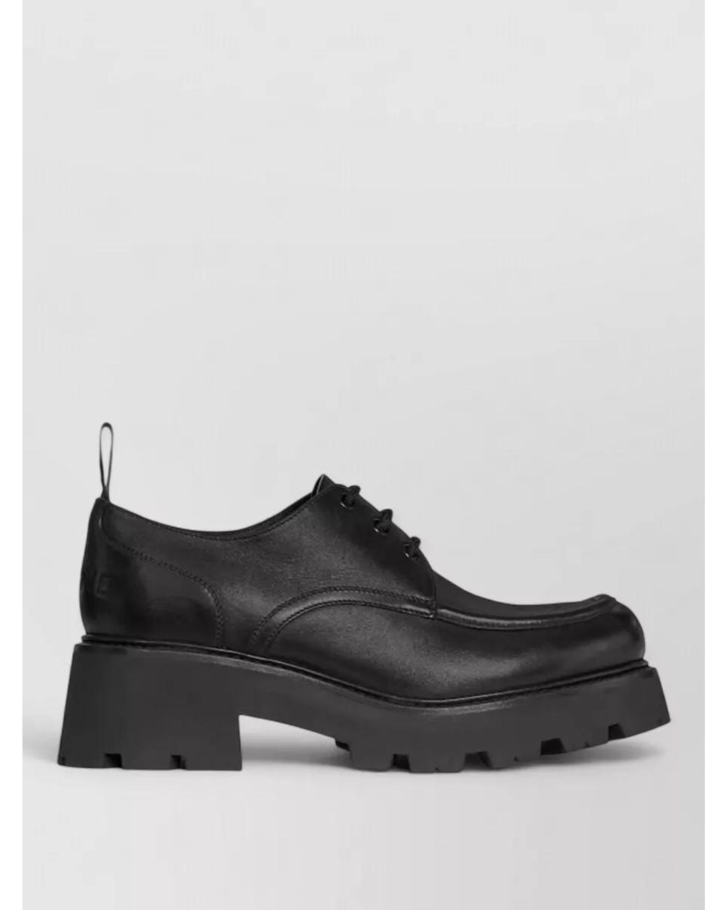 Céline Black Derby Triomphe Chunky Sole Pull Tab