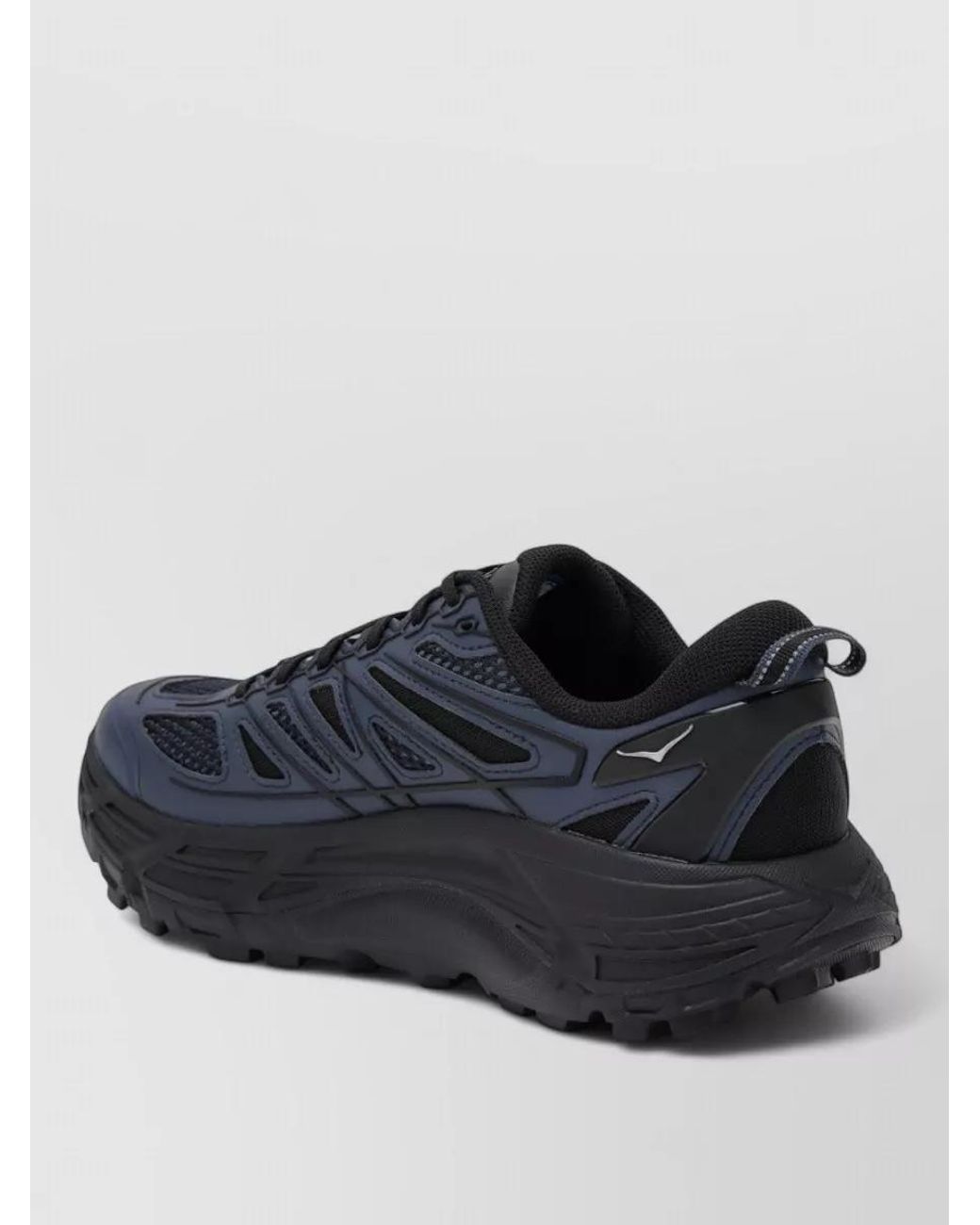Hoka One One Blue Textile Low-Top Sneakers for men