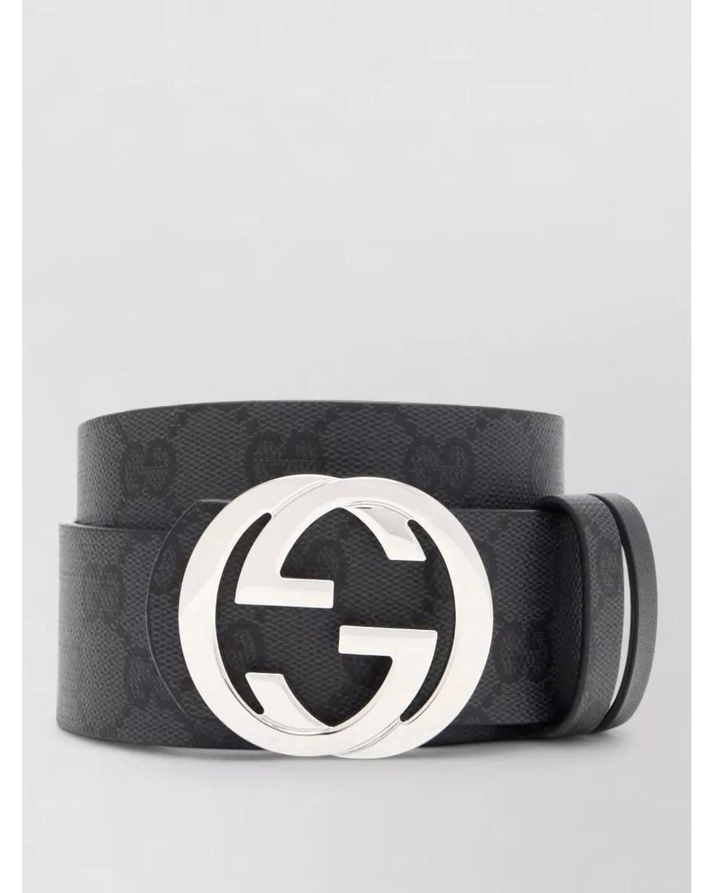 Gucci Black Leather Belt 40 for men