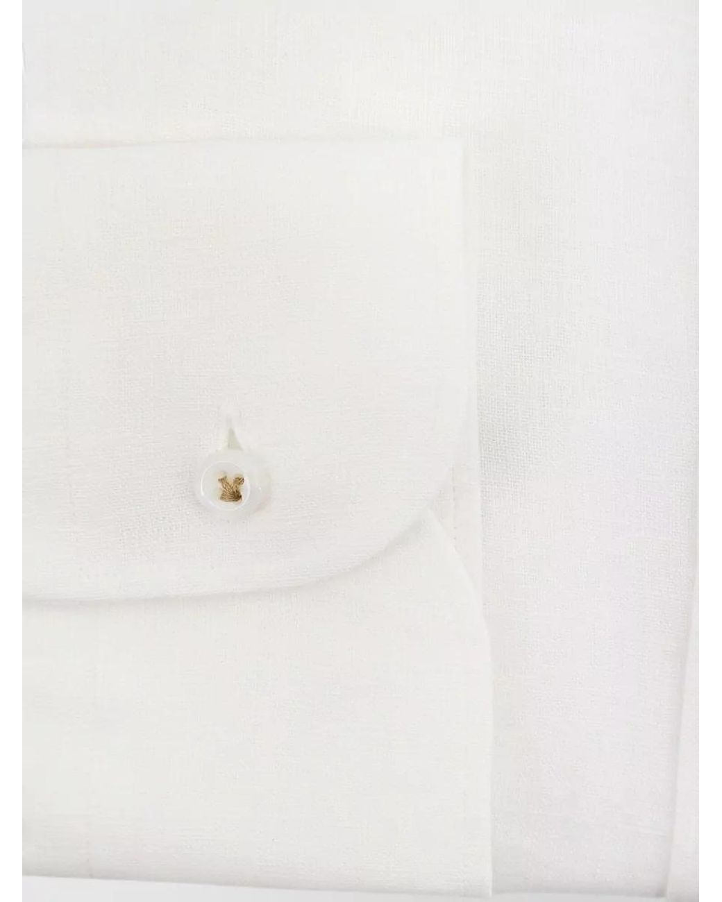 Boss White Casual Shirt Button Down Collar Cuffs for men