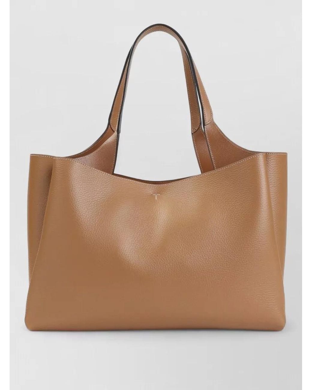 Tod's Brown Medium Leather Tote Bag