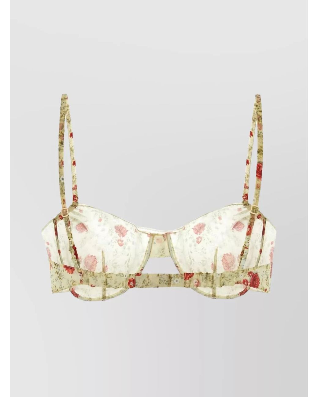 Prada Metallic Printed Cropped Top