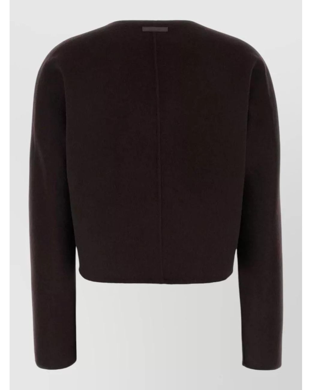 Calvin Klein Black Single-Breasted Coat