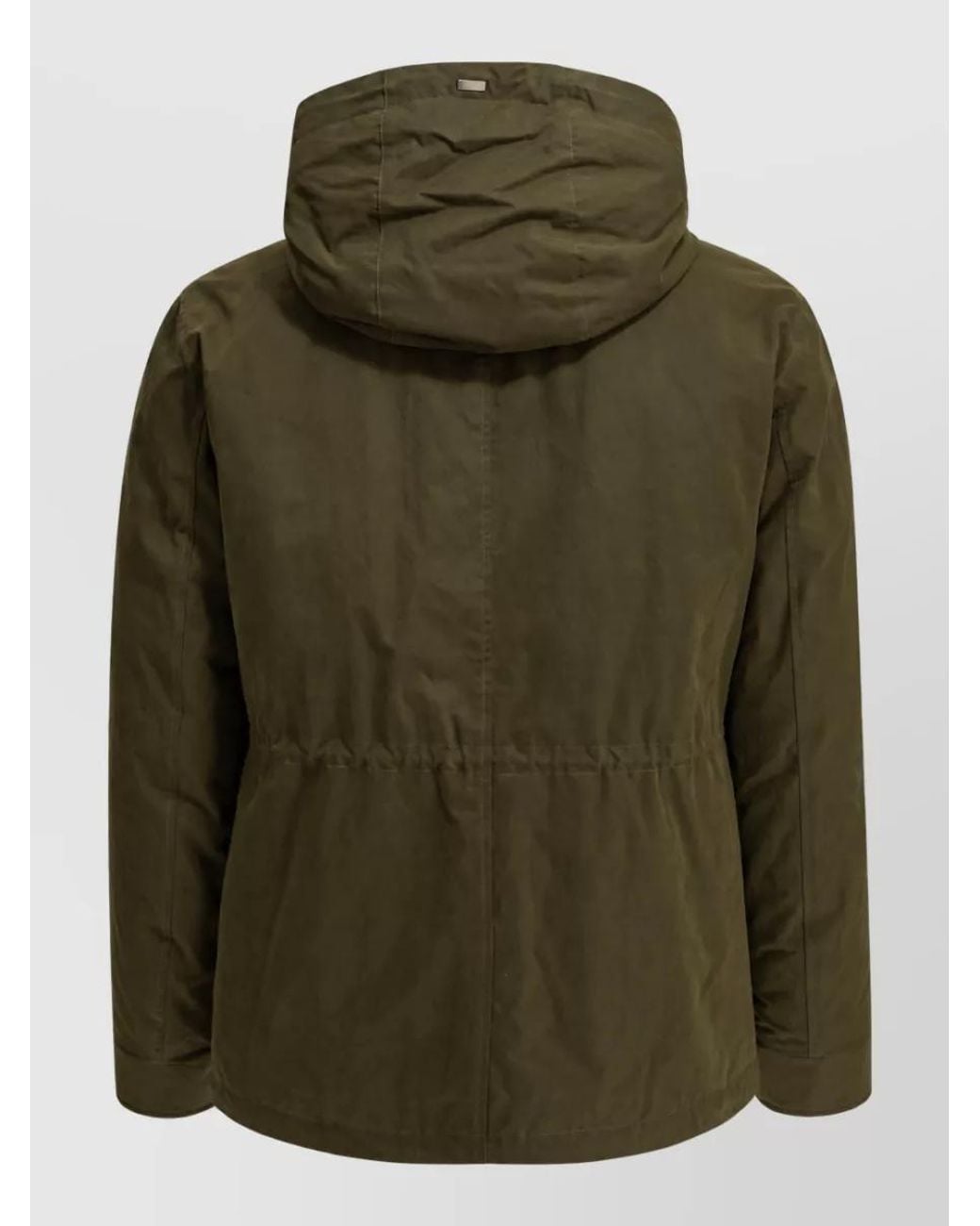 Herno Green Padded Parka for men