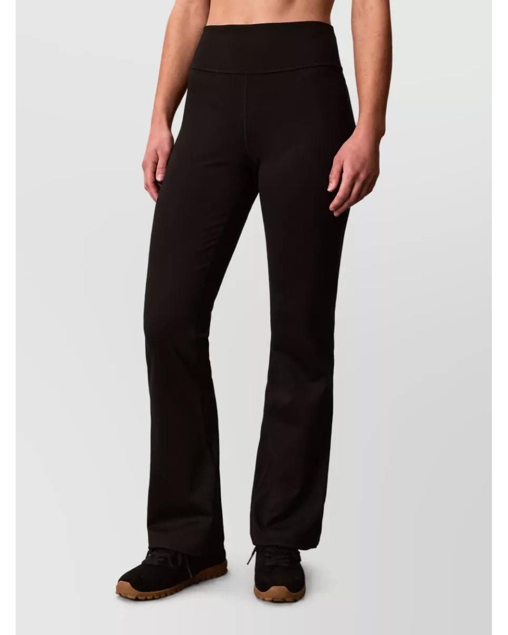 Calvin Klein Black Soft Flare Full Length Tights