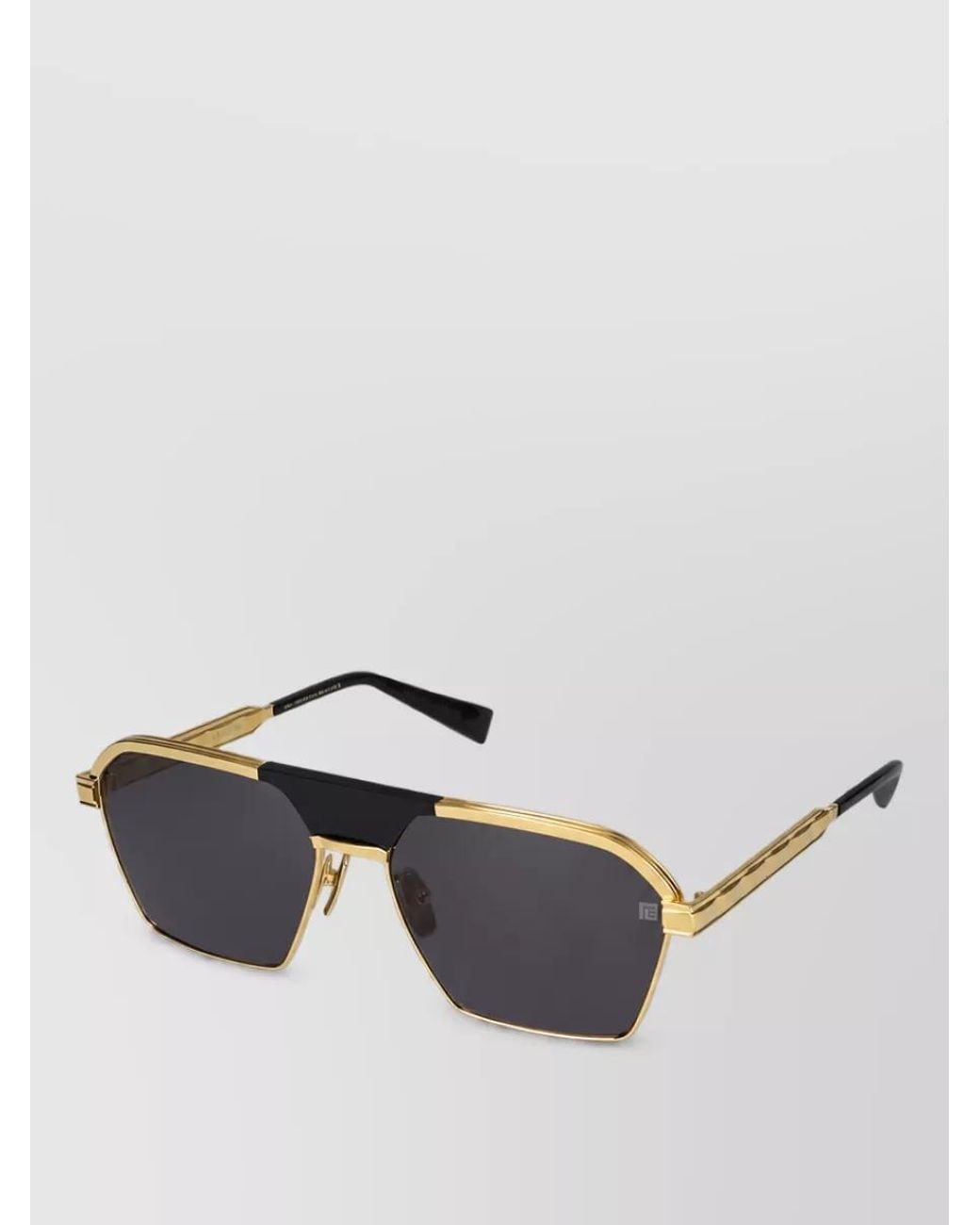 Balmain Metallic Acetate Sunglasses