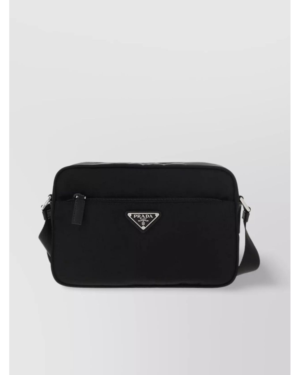 Prada Black Re-Edition Recycled Polyamide Crossbody Bag