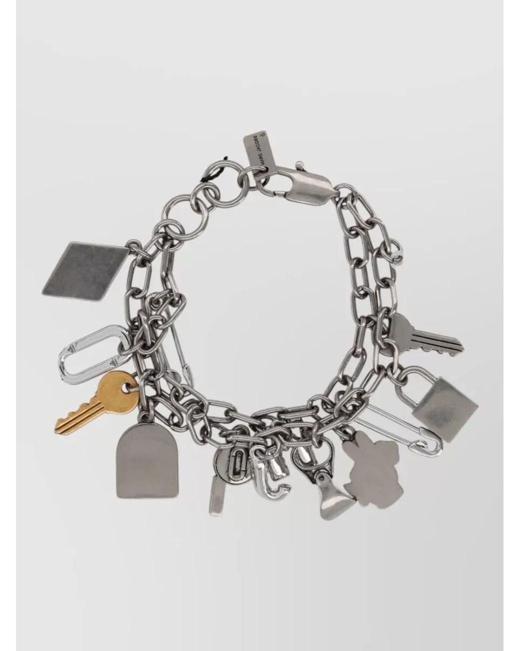 Marc Jacobs Metallic Pop America Charm Bracelet Mixed Charms