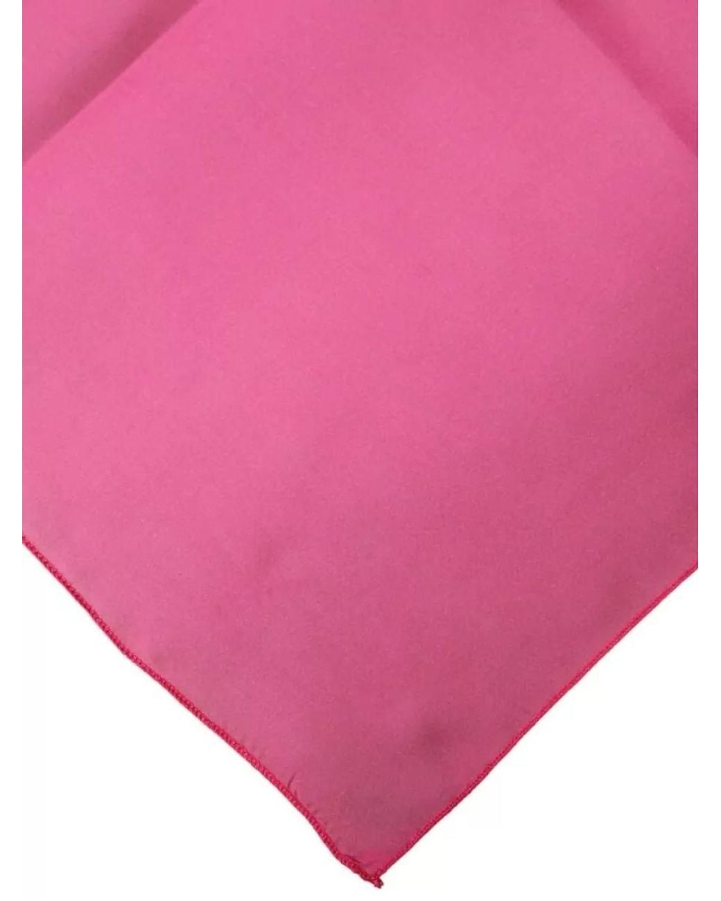 Dolce & Gabbana Pink Silk Square Foulard Scarf for men