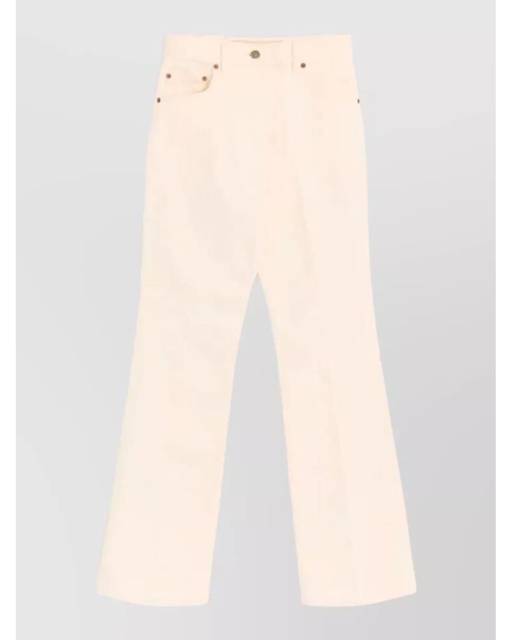 Valentino Garavani Natural Denim Flared Jeans