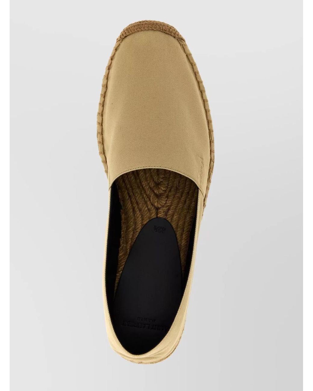 Saint Laurent Brown Cotton Espadrilles for men